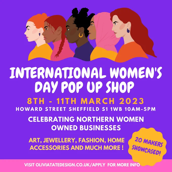 international womens day event poster