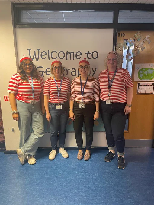 The geo Dept as Where’s Wally