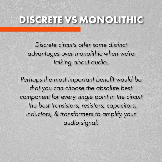 Discrete VS Monolithic