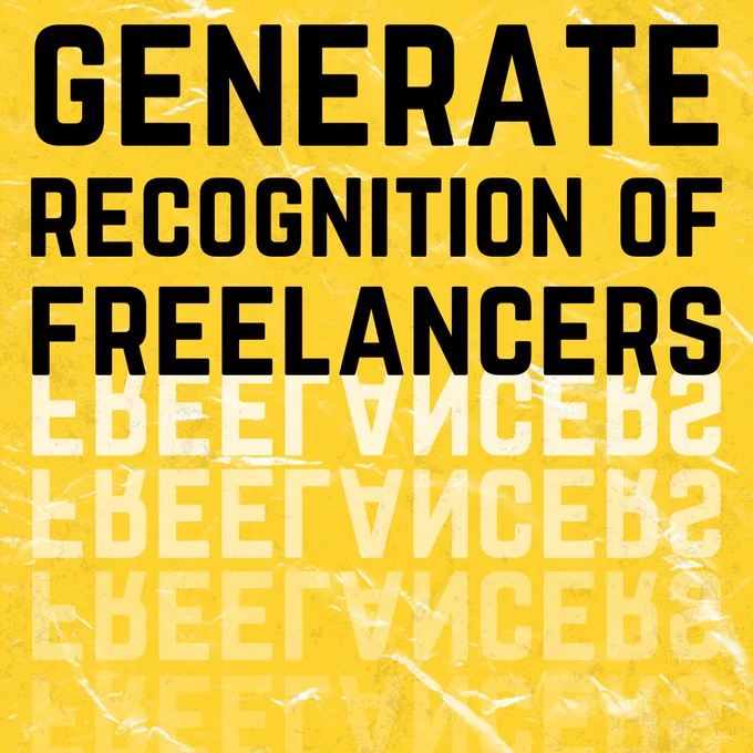 Generate recognition of Freelancers 