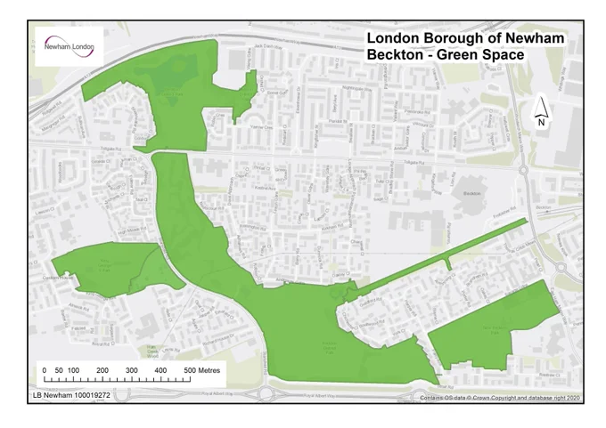 Beckton Park Green space