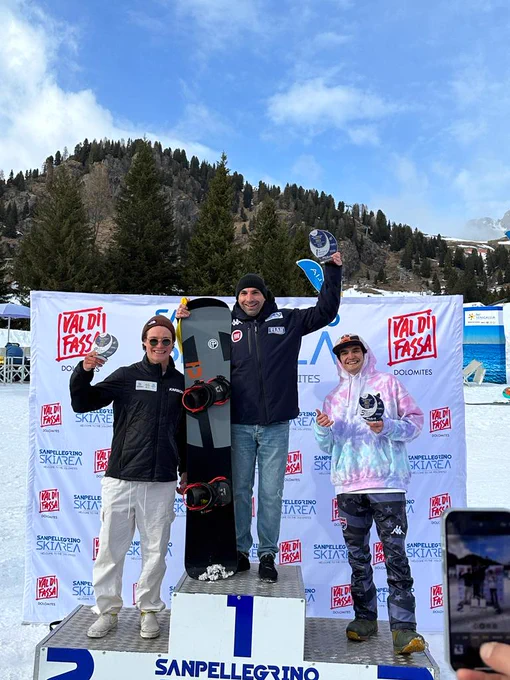 men's ll2 podium
