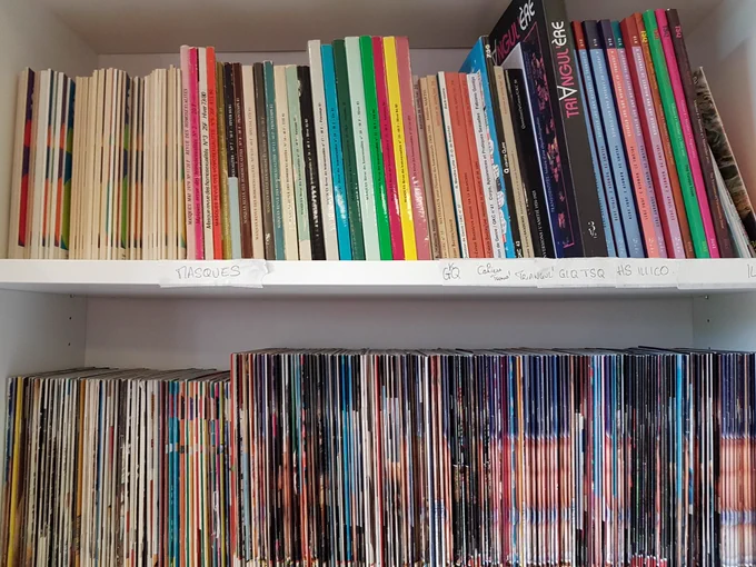 Bookshelf of LGBTI  archives.