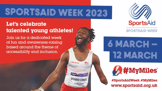 #SportsAidWeek 2023 kicks off today!

This year’s theme focuses on accessibility and inclusion as the charity shines a spotlight on the country’s most talented young athletes and celebrates the incredible work being undertaken by its partners 🤝

▶️ https://bit.ly/3I0Epnh