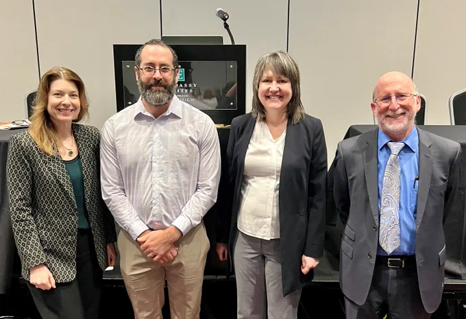 IUPUI RESPECT Center co-directors and 2023 conference plenary speaker