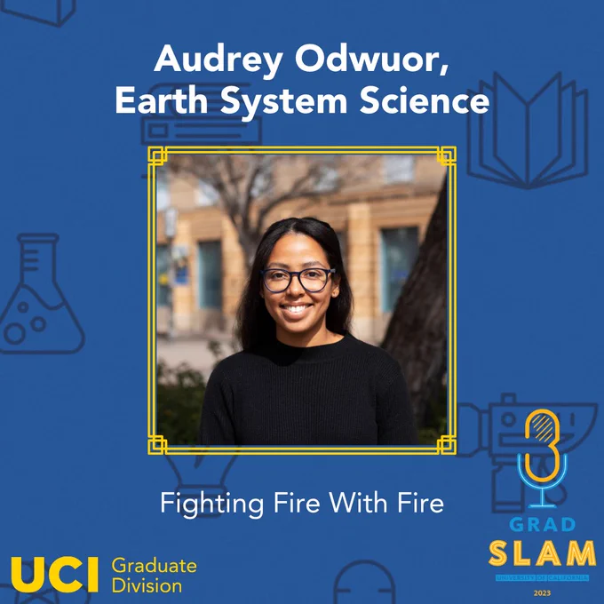 Audrey Odwuor
Earth System Science
Fighting Fire With Fire