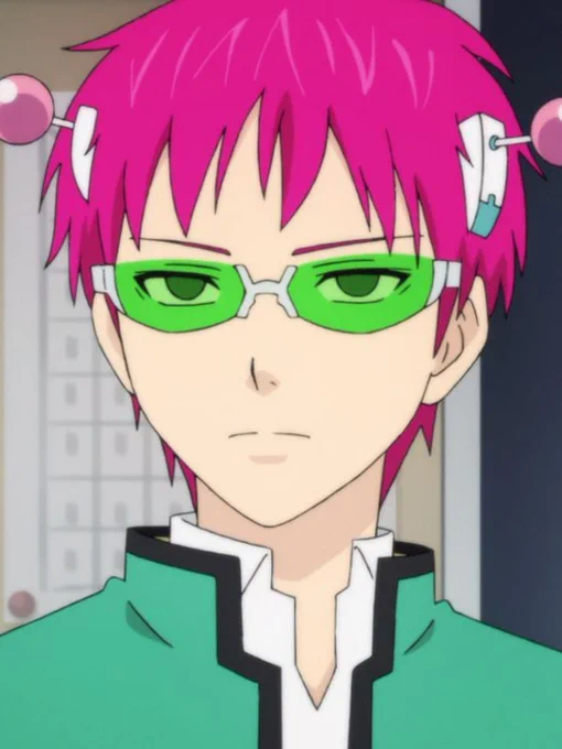 Saiki from The Disastrous Life of Saiki K. (voiced by Jerry Jewell)