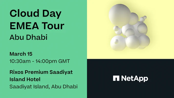 Cloud Day EMEA Tour, Abu Dhabi
