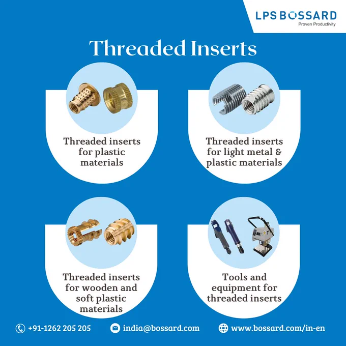 Threaded Inserts by LPS Bossard India
