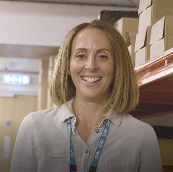 Smiling Pharmacy Technician