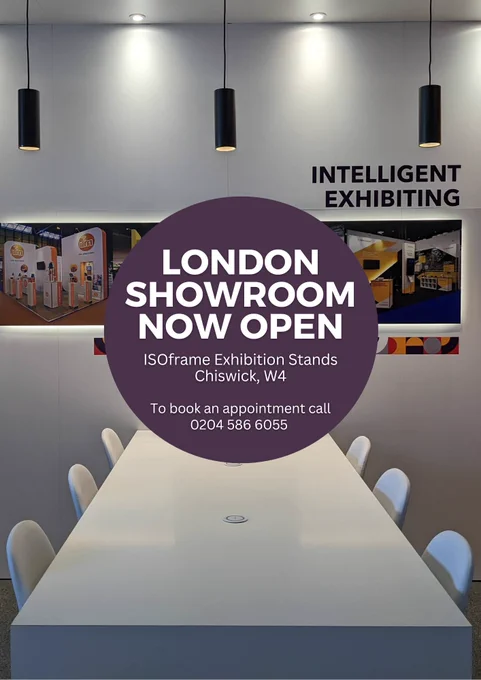 ISOframe Exhibition Stands, London Showroom
