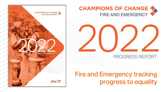 Champions of Change Fire and Emergency Progress Report cover