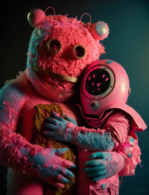 Disclaimer: This cute couple was left on the cutting room floor & did not make it into the collection, but they sure look made for each other no?!