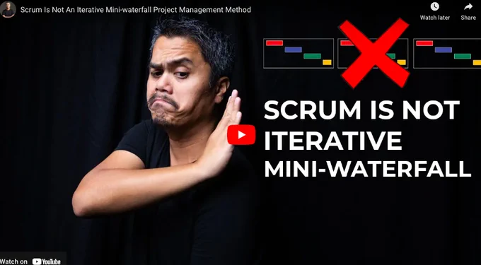 Scrum is not iterative mini waterfall - Joshua Partogi