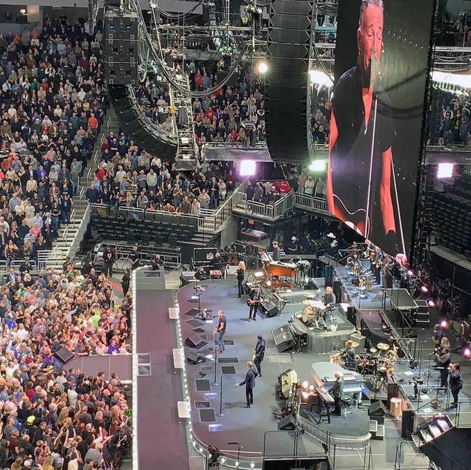 Bruce Springsteen and the E Street Band performing live in concert on Tuesday, March 7, 2023 in Milwaukee, WI.