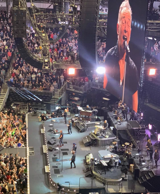 Bruce Springsteen and the E Street Band performing live in concert on Tuesday, March 7, 2023 in Milwaukee, WI.