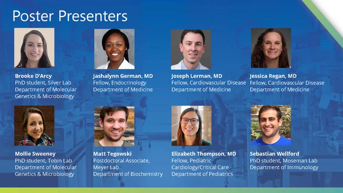 Dean’s Distinguished Research Series:
Trainee Poster Presenters