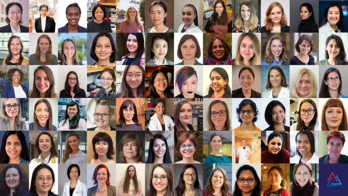 Photos of some of the women scientists BrightFocus Foundation currently funds.  