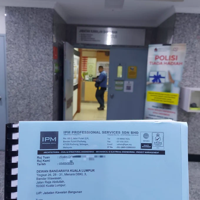 📒 Completed building inspection report of a condominium and submitted to Kuala Lumpur City Hall (DBKL). 🏢🏢🙏🙏

#IPMProfessionalServices #ProfessionalConsultant #BuildingInspection #EngineeringInspection #BuildingAudit #BuildingAssessment #PemeriksaanBangunan #DBKL #MBSJ #MBPJ #MPAJ #MPKj

*****************************
💻 Website: https://ipm.my/
📩 Email: admin@ipm.my
☎ Call: 03-8066 7631 (Selangor/ Kuala Lumpur)
☎ Call: 07-355 5631 (Johor Bahru)
🔗 Facebook: https://www.facebook.com/IPMProfessionalServices/
🔗 LinkedIn: https://www.linkedin.com/company/ipm-professional-services/