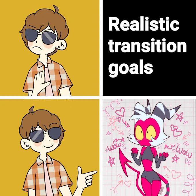 Realistic transition   .