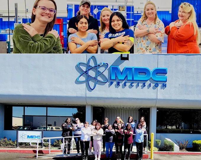 Happy International Women's Day (IWD) 2023 from MDC Precision!

“When we #EmbraceEquity, we #EmbraceDiversity, and we #EmbraceInclusion.”

MDC supports #InternationalWomensDay goals to create a #GenderEqualWorld:
· A world free of bias, stereotypes and discrimination
· A world that's #diverse, #equitable and #inclusive
· A world where difference is valued and celebrated
 
Everyone everywhere can play a part. MDC remains committed to doing our part to achieve #WomensEquality together and collectively embrace equity (#IWD2023 theme) through:
·       Celebrating #WomensAchievements
·       Raising awareness about discrimination
·       Taking action to drive #GenderParity
 
Happy #InternationalWomensDay2023! #IWD
https://www.internationalwomensday.com
#WomensHistoryMonth #WomensHistoryMonth2023
 
#MDC #MDCPrecision #EnablingSciencetoChangetheWorld
⚛️www.mdcprecision.com⚛️