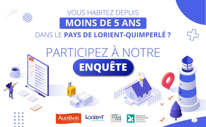 Enquête sur les nouveaux arrivants au pays de Lorient-Quimperlé