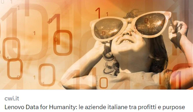 Data for Humanity: le aziende italiane usano i dati per bilanciare profitti e purpose?