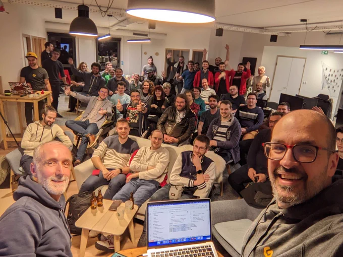 Selfie from #gitpodbrest