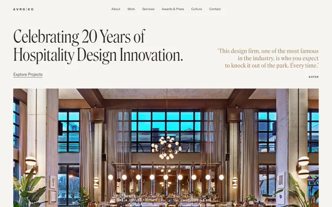 AvroKO by @makereign_ and @niccolomiranda → https://maxibestof.one/websites/47001-avroko