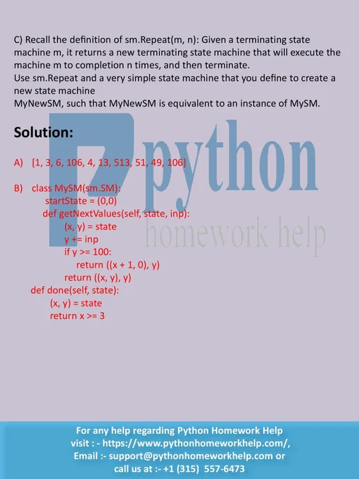 Python Homework Helper