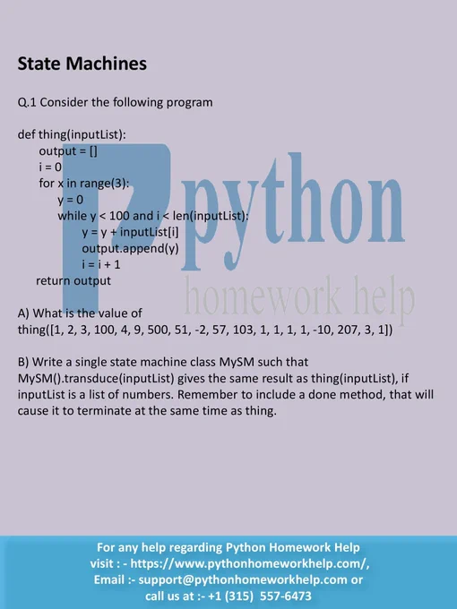 Python Homework Helper