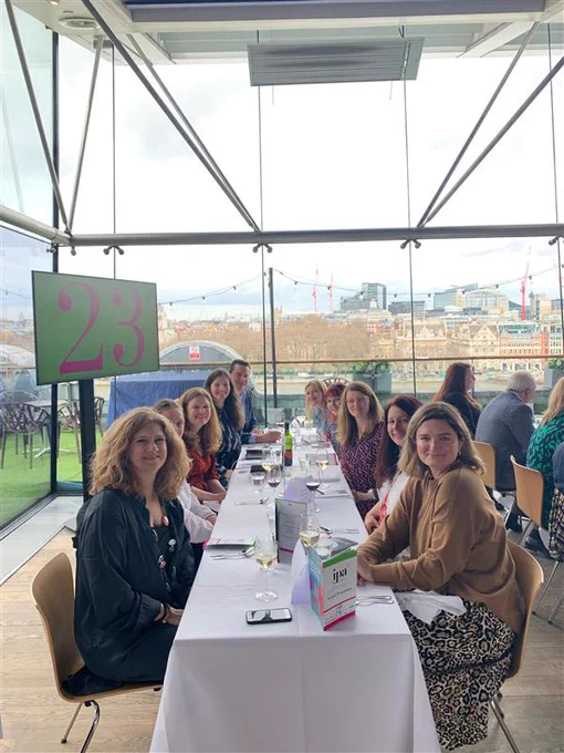 Group lunch at OXO Tower