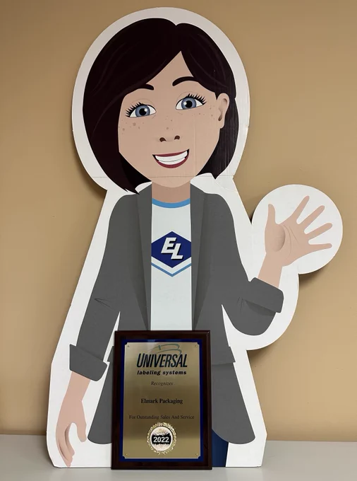 We're thrilled to announce that we once again secured our position as the #1 business partner with our friends at @Universal Labeling Systems, Inc.! We couldn't be prouder of this continued accomplishment. Here's to another great year! 😊🎉 