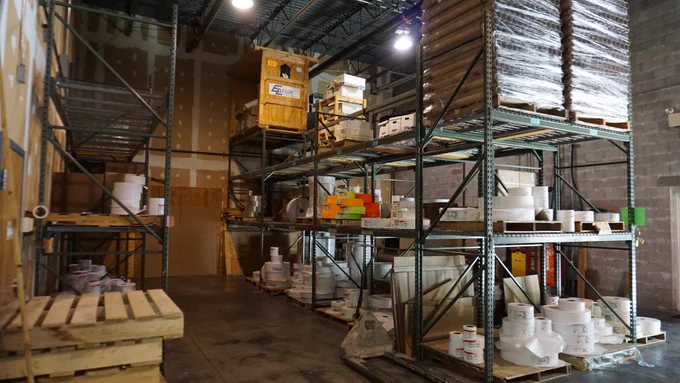 Fresh delivery to kick off a busy week in our pressroom.