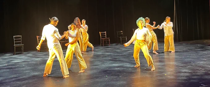 Panoramic Dance Project Tech Rehearsal on 3.22.2023