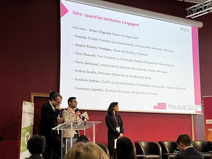 La data quand les territoires s’engagent : Conference aux Interconnectés
