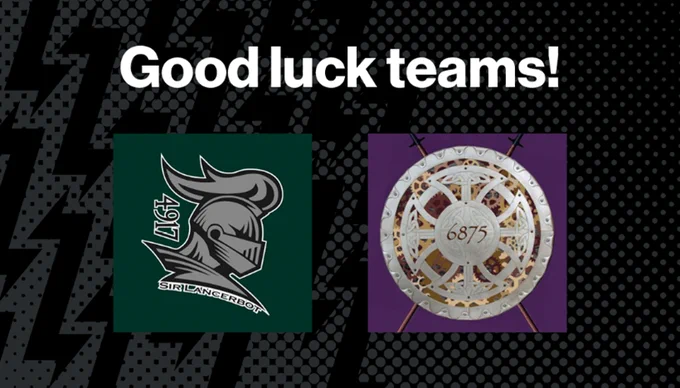Good luck teams. Team logos for teams 4917 and 6875