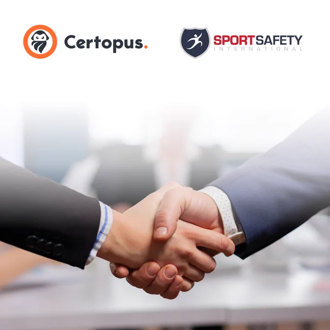Certopus now powers digital credentials of Sport Safety International