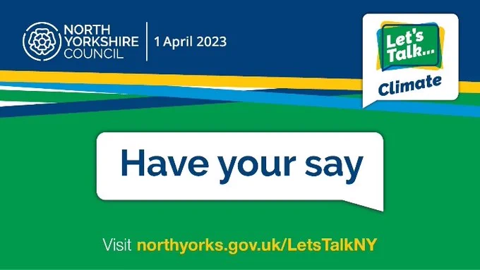 Have your say with Let's Talk Climate graphic