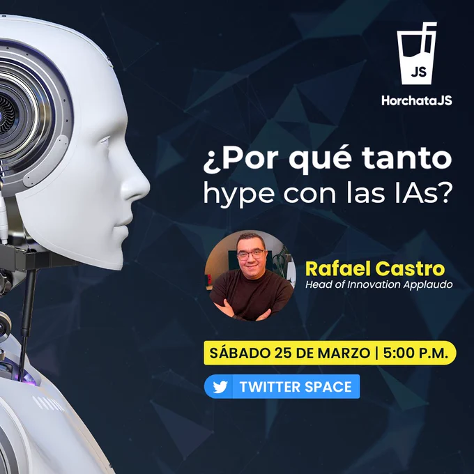 ¡Hablemos de IAs! Space el Sábado 25 de marzo