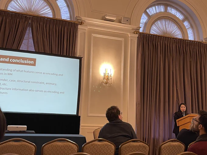 Sanghee Kim gave a great talk