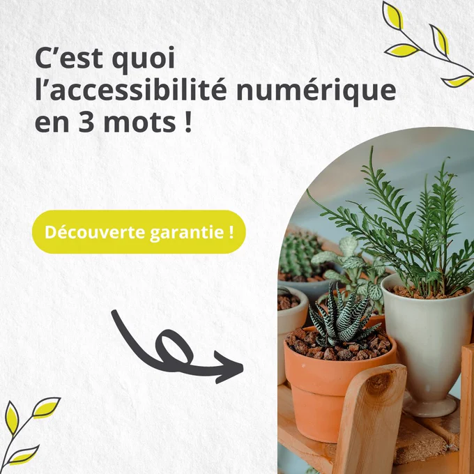 C'est quoi l'accessibilité numérique en 3 mots,
Découverte garantie !