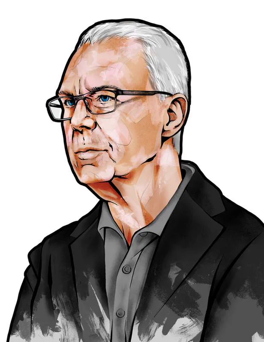 Franz Beckenbauer. These Football Times "Titans of the Boardroom". July 2021. A series of digital illustrations depicting prominent members of the Bayern Munich board for the issue of These Football Times on the German football club. Each member was illustrated to be used on an intro spread as well as throughout the article as spot illustrations.