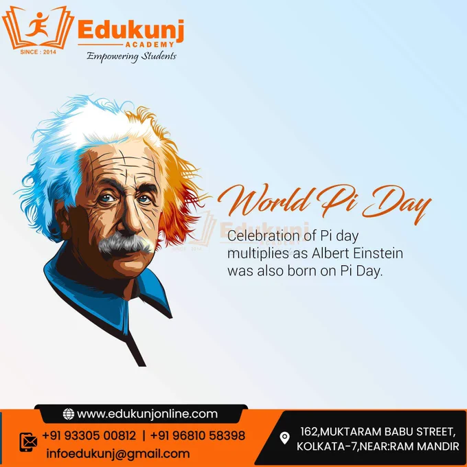 Greetings from EDUKUNJ ACADEMY
                    #happypiday #piphase #AnnualCelebration #math #mathsisfun #pinetwork #pieday #nationalpiday #studymathematics #MathematicalConstant