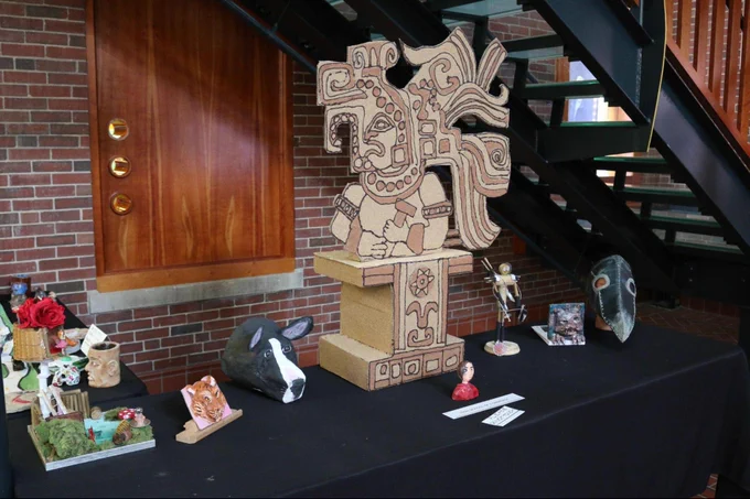 Table of student art