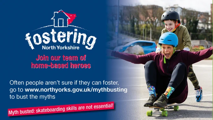 Fostering North Yorkshire advert
