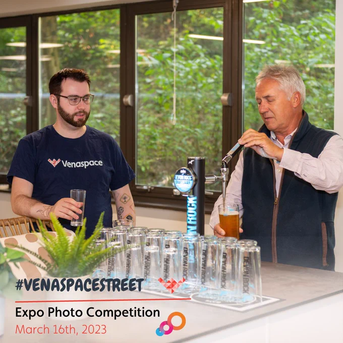 Office Space, Venaspace Plymouth, Plymouth Business, Business Community, Office Services, Beer Tap, Free Beer, Networking