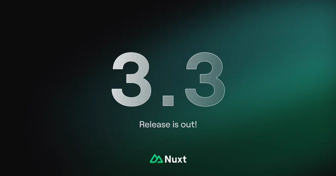 Nuxt 3.3 is out!
