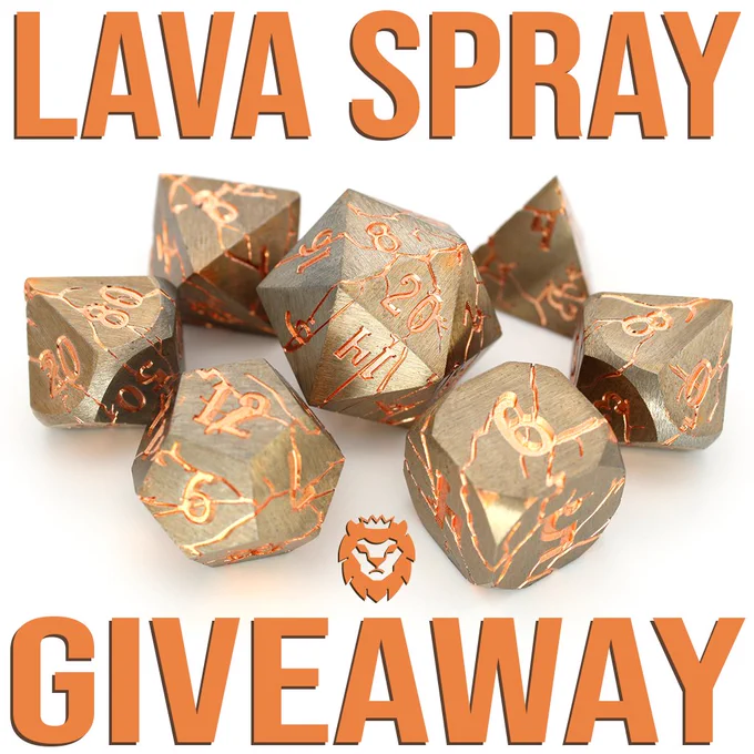 Avernus Furnace is a 7-piece brushed pewter metal set cracked with veins of bright copper.