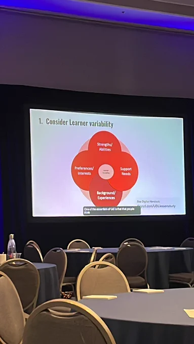 UDL Essentials Graphic to describe learner variability